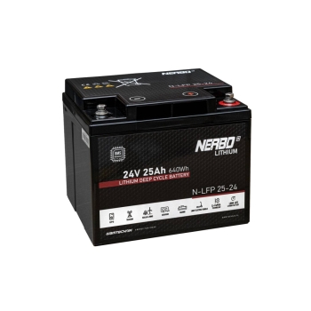 Akumulator Nerbo Lithium N-LFP 25-24 24V 25Ah 640Wh